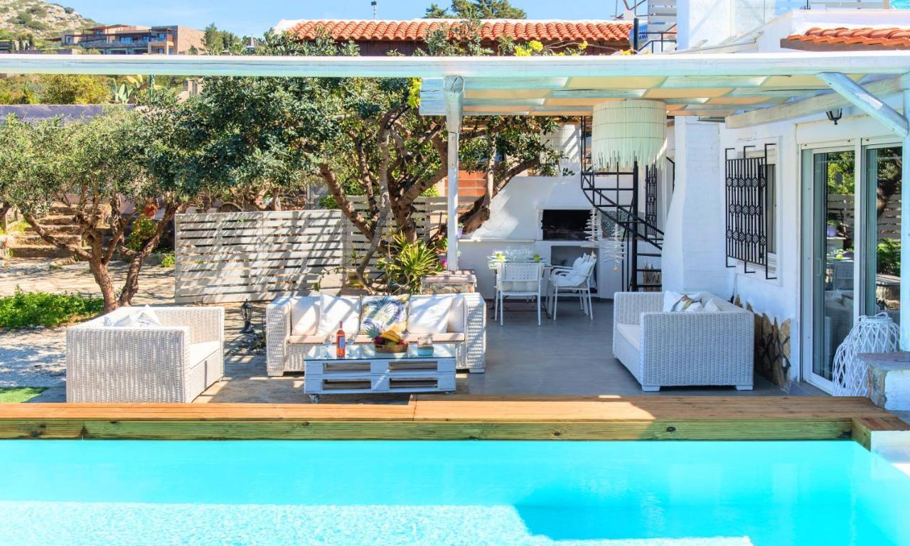 Cretan Lodge Heated Pool Агиос-Николаос Экстерьер фото