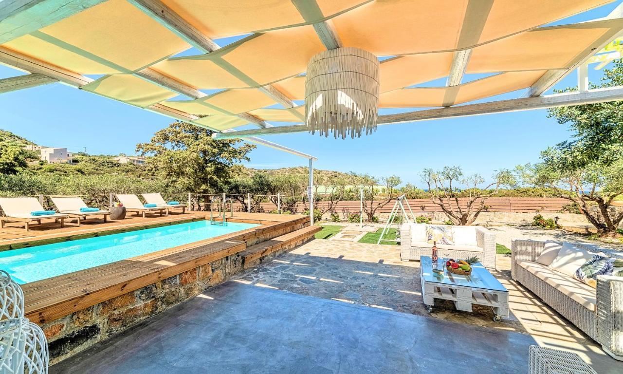 Cretan Lodge Heated Pool Агиос-Николаос Экстерьер фото