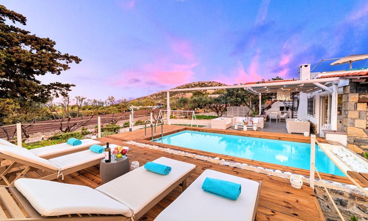 Cretan Lodge Heated Pool Агиос-Николаос Экстерьер фото